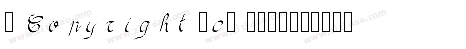 ( Copyright (c) 2010字体转换
